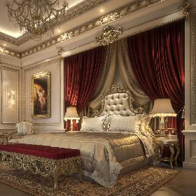 3D model Luxury Master Bedroom1
